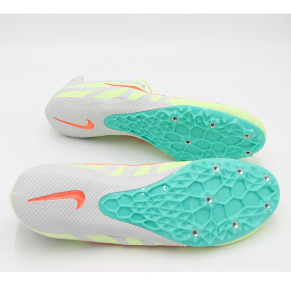 Nike Zoom Rival S 9 'Barely Volt Hyper Orange' 907564-701 Men's Size 14 2 - Picture 5 of 6